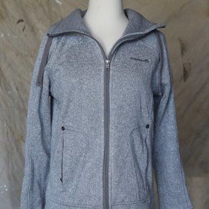 Avalanche women's turtleneck ribbed jacket sz S